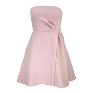 KEEPSAKE Come Apart Strapless Mini Dress Peachy Blush Size Large / Formal / Prom